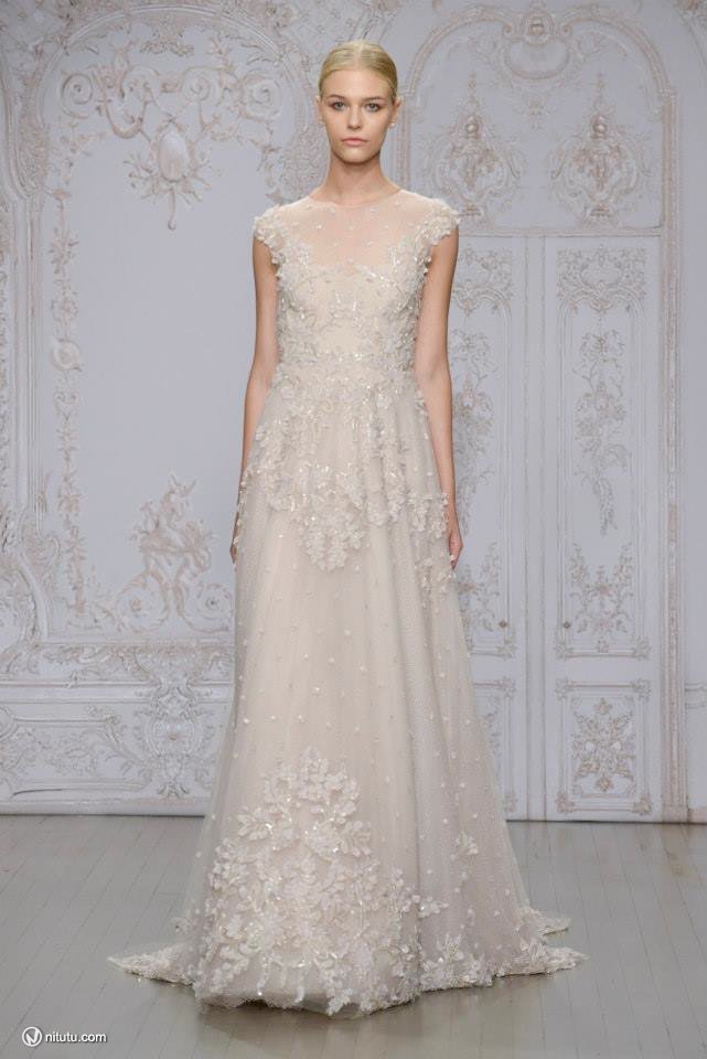 Monique Lhuillier 2024时尚婚纱礼服系列