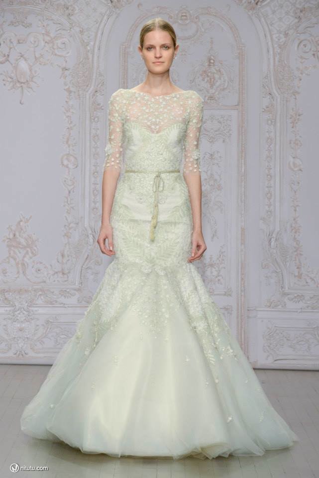 Monique Lhuillier 2024时尚婚纱礼服系列