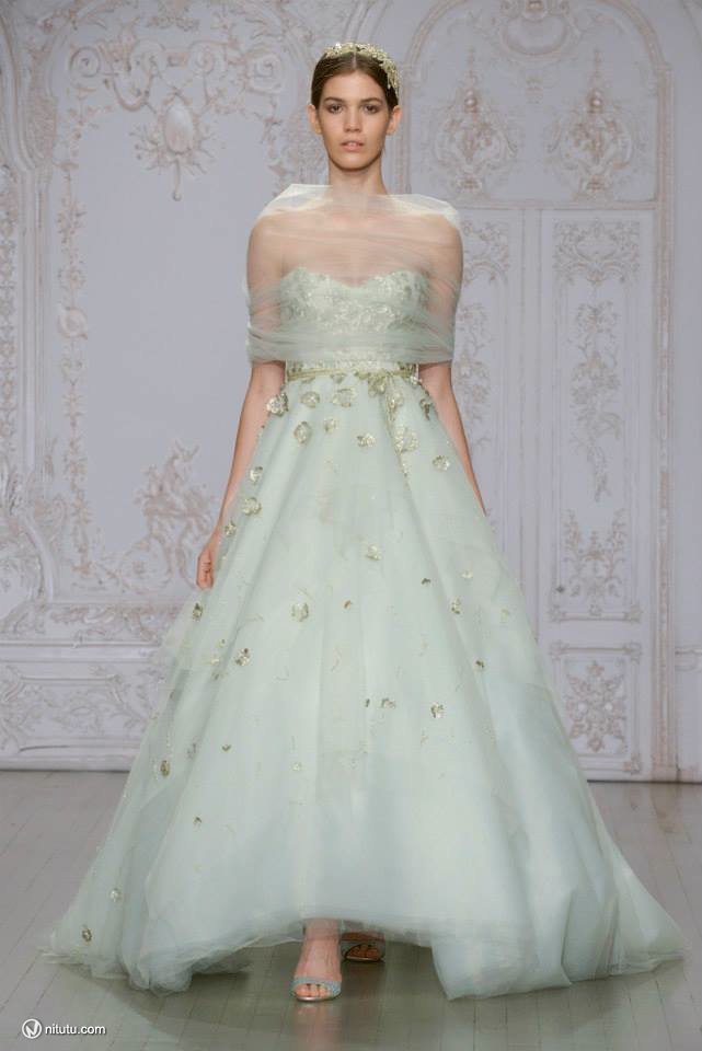 Monique Lhuillier 2024时尚婚纱礼服系列