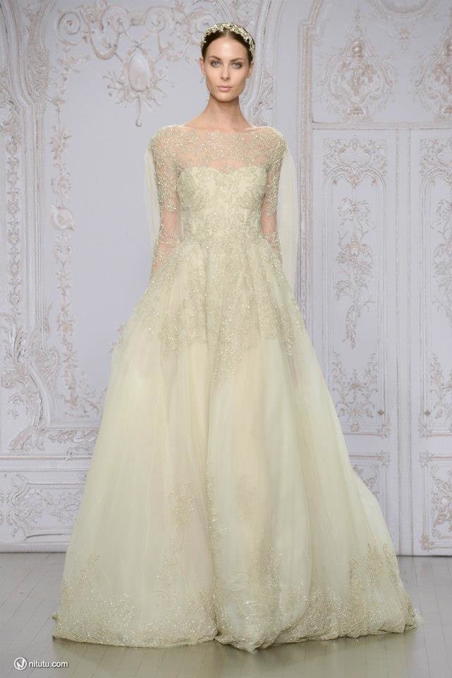 Monique Lhuillier 2024时尚婚纱礼服系列