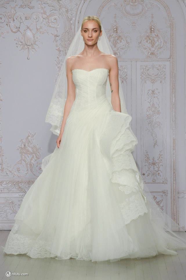 Monique Lhuillier 2024时尚婚纱礼服系列