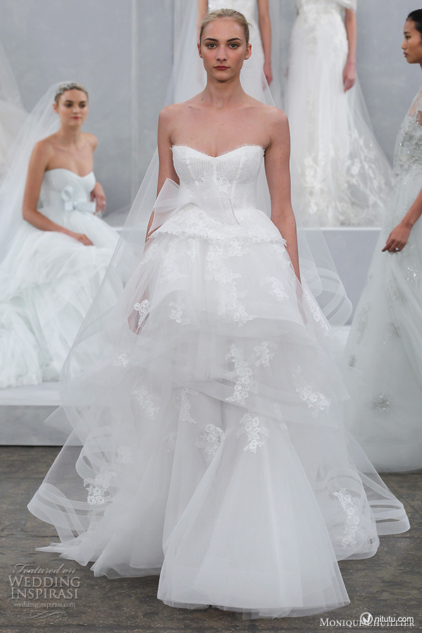 Monique Lhuillier 时尚婚纱礼服系列欣赏