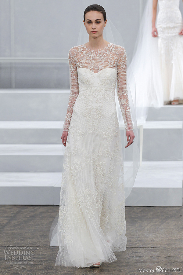 Monique Lhuillier 时尚婚纱礼服系列欣赏