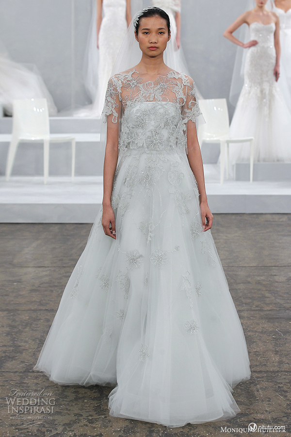 Monique Lhuillier 时尚婚纱礼服系列欣赏