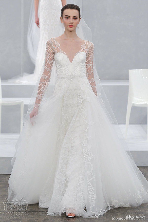 Monique Lhuillier 时尚婚纱礼服系列欣赏