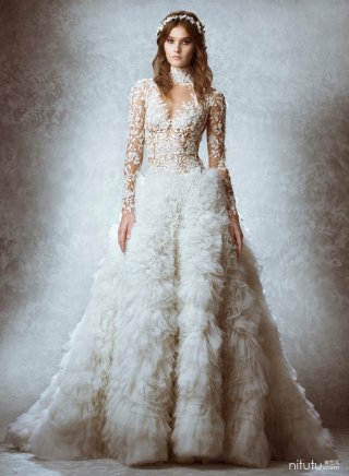 Zuhair Murad 2024 新娘婚纱礼服摄影系列