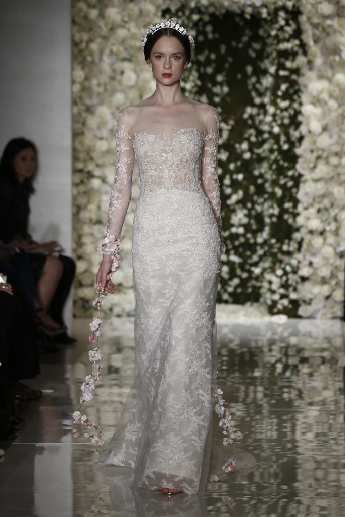Reem Acra Bridal Fall 2024 婚纱礼服摄影欣赏