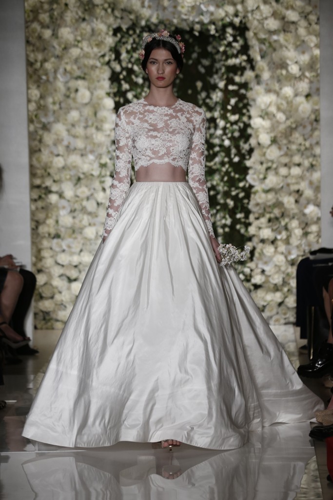 Reem Acra Bridal Fall 2024 婚纱礼服摄影欣赏