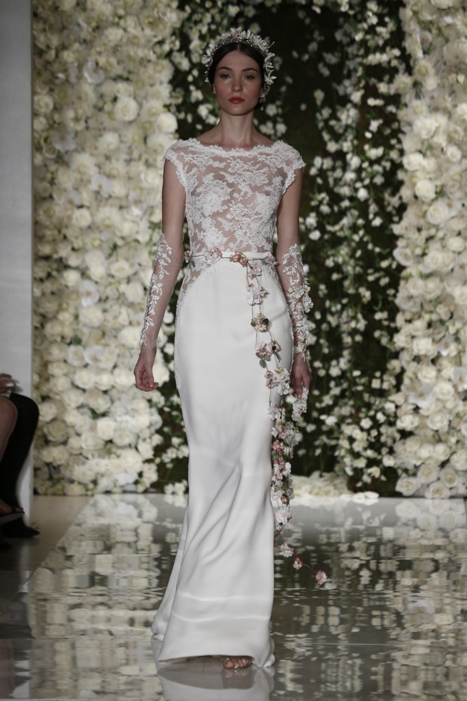 Reem Acra Bridal Fall 2024 婚纱礼服摄影欣赏