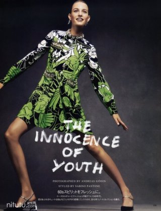 时尚杂志Vogue Japan2024摄影大片  超模Maartje Verhoef出镜演绎