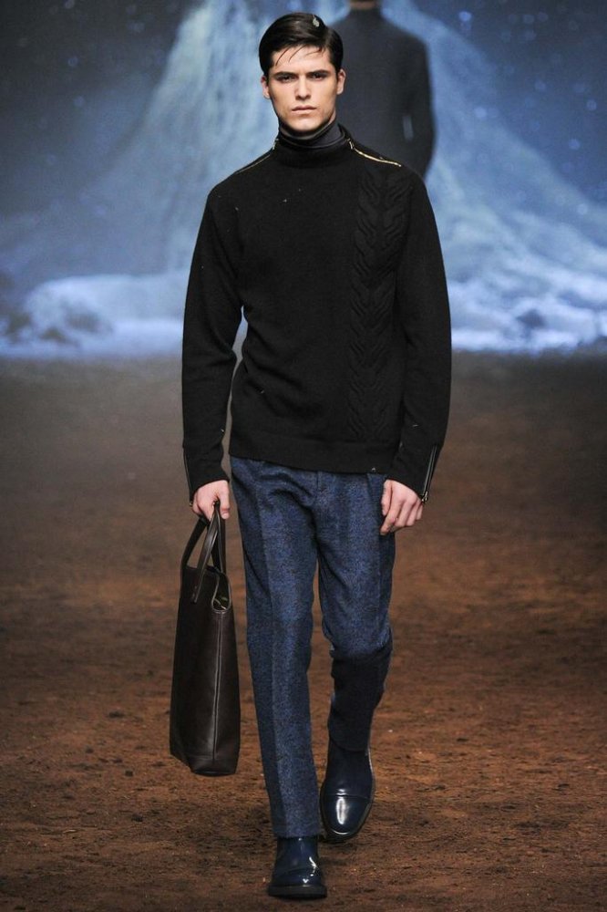 Corneliani 2024秋冬系列男装时装发布