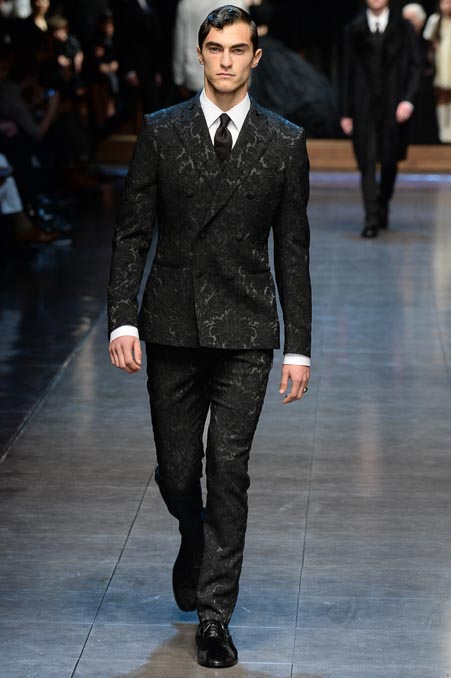 Dolce & Gabbana 2024米兰时装周秋冬男装时装发布会