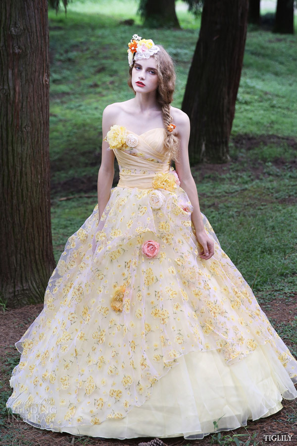 TIGLILY 2024春夏婚纱礼服系列摄影大片