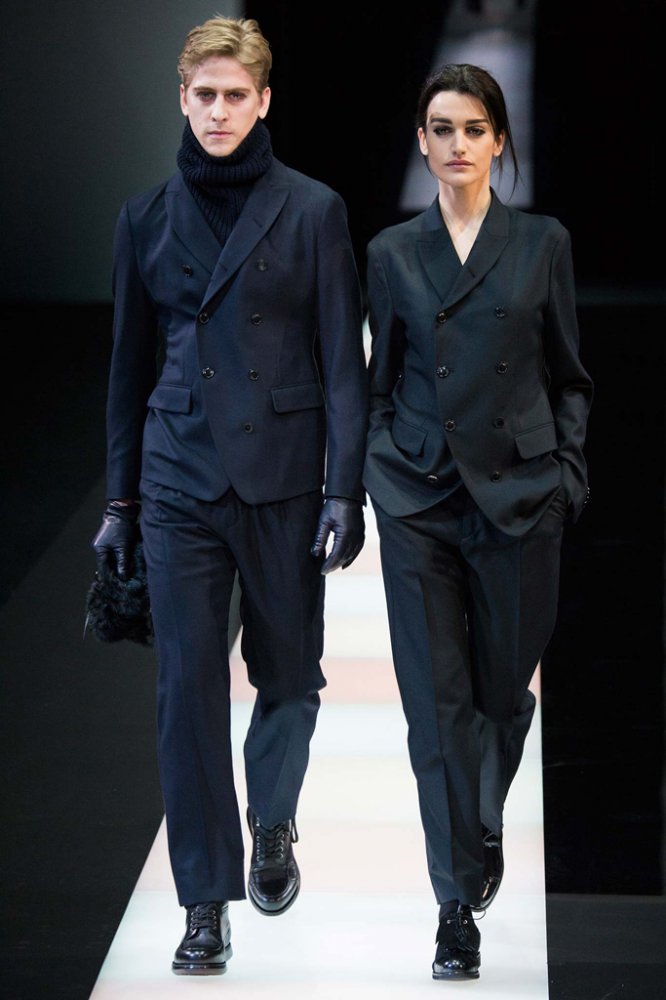 Giorgio Armani 2024米兰时装周男装时装发布会