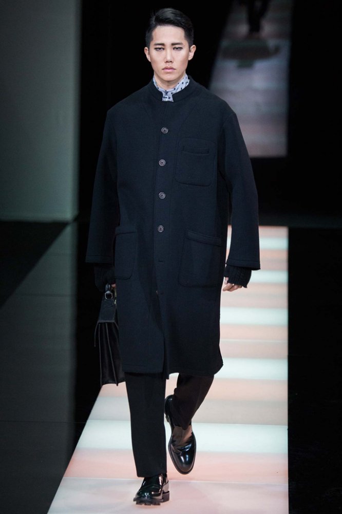 Giorgio Armani 2024米兰时装周男装时装发布会