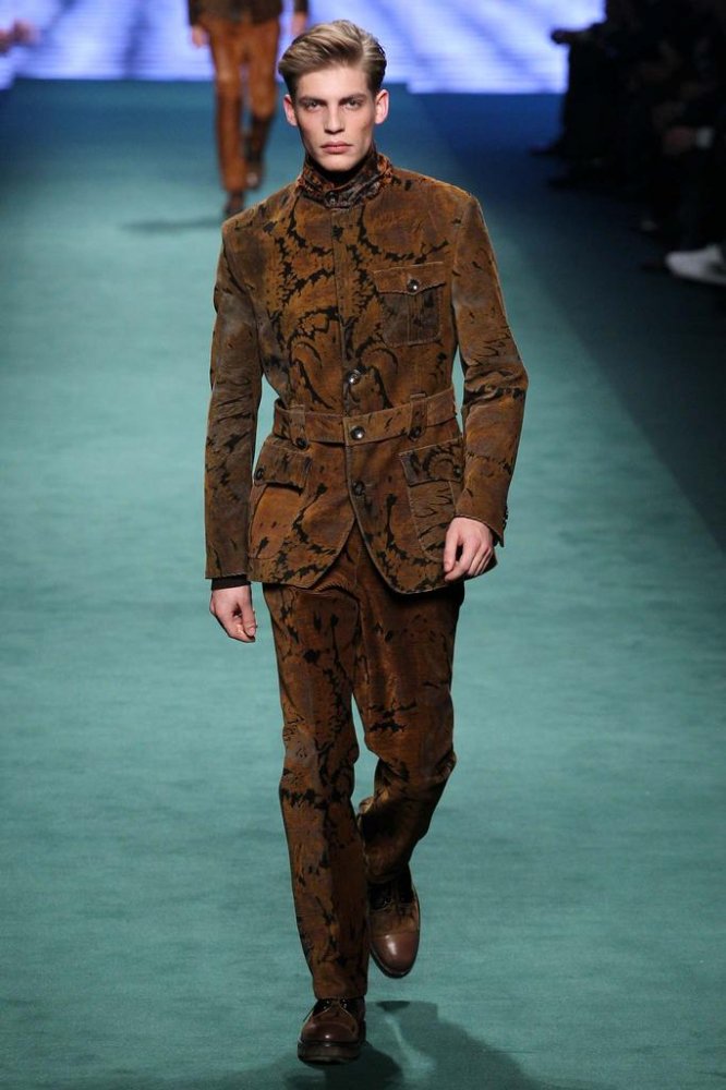 Etro 2024米兰时装周男装发布会