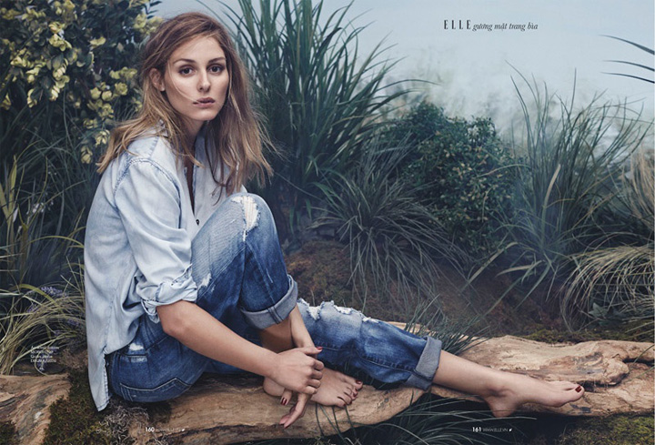 Elle杂志 名媛Olivia Palermo春日穿搭选择