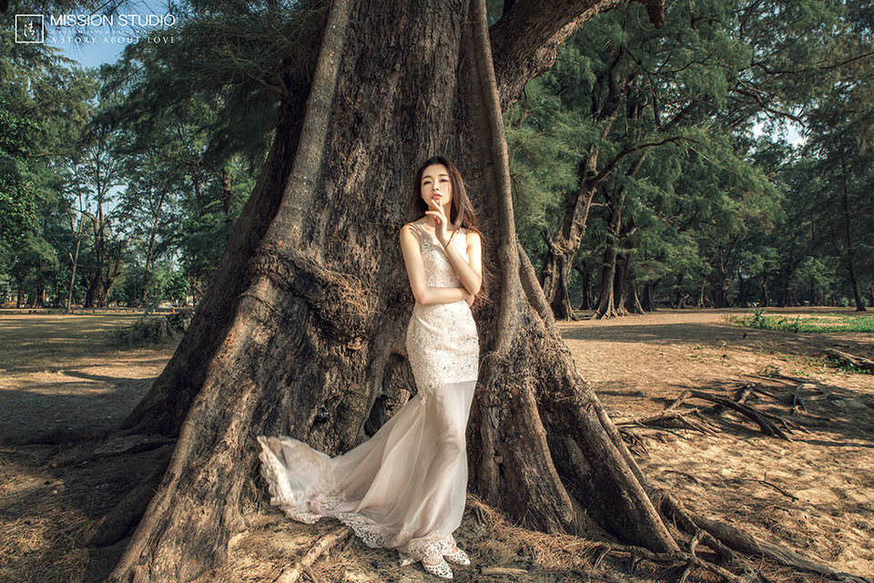 唯美婚纱摄影照欣赏 每年的今天/都来这里好么