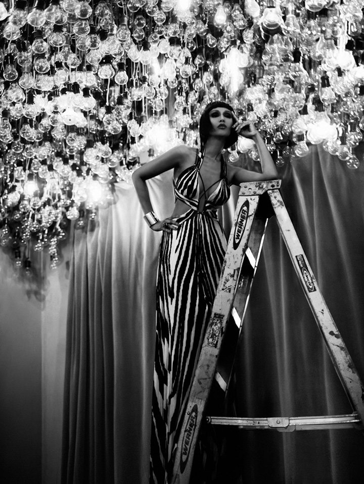 超模 Chanel Iman（夏奈尔·伊曼）登上《Vanity Fair》意大利版2024年7月号封面