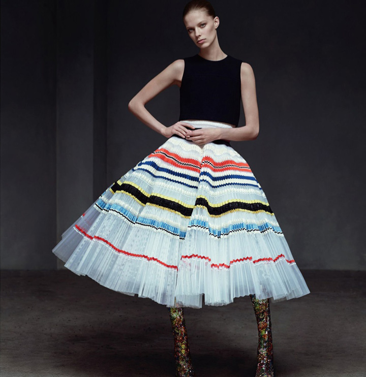 超模Lexi Boling 演绎《Dior Magazine》高级定制主题大片