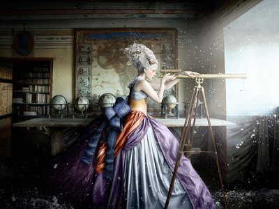 Alexia Sinclair摄影新作：被冰封的故事