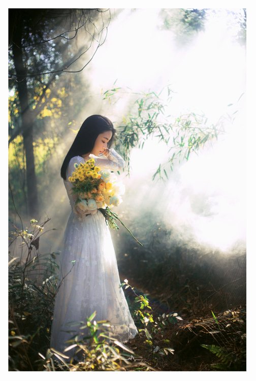如何拍出粉嫩仙气少女风