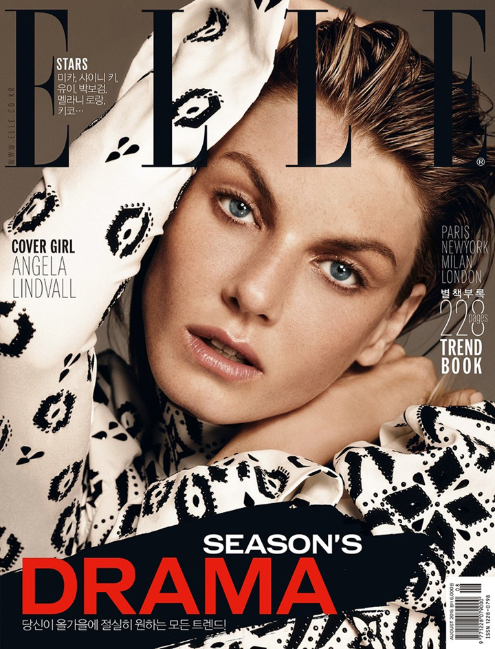 Angela Lindvall 演绎《Elle》杂志路易威登2024时尚大片