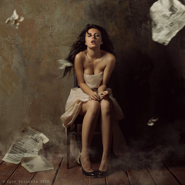 Igor Voloshin：精细油画风艺术人像作品精选