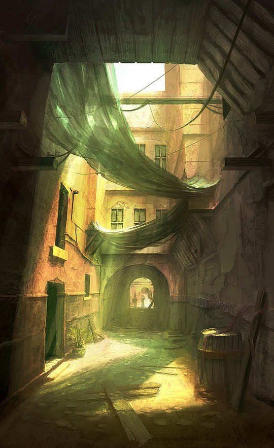24张来自Gary Tonge的插画艺术作品	