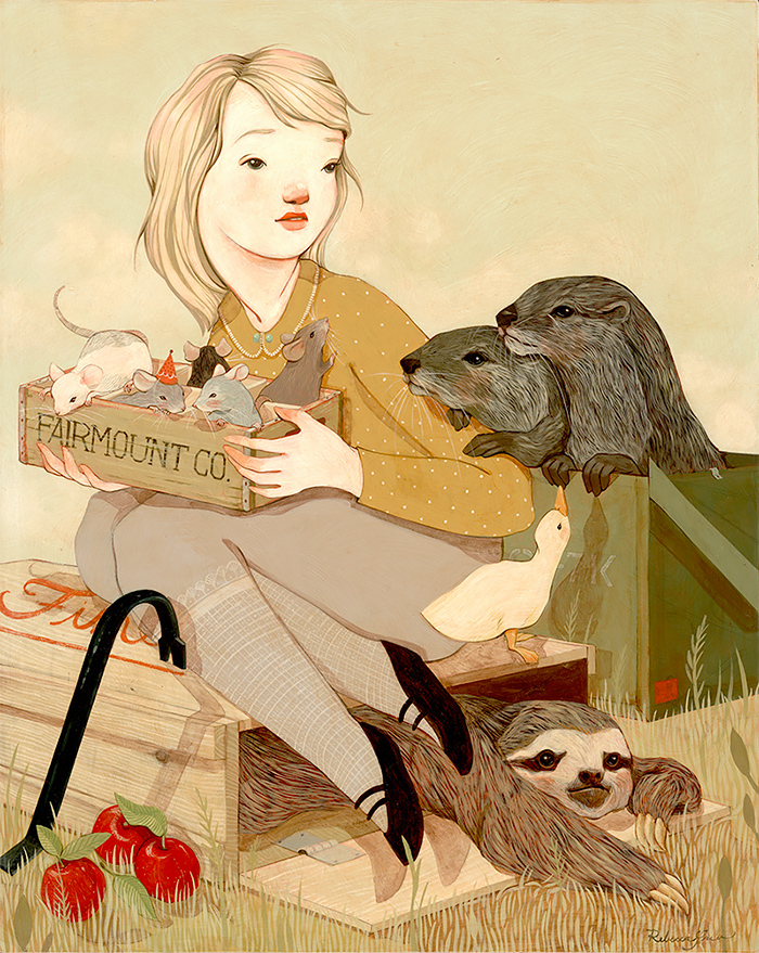 Rebecca Green插画设计作品