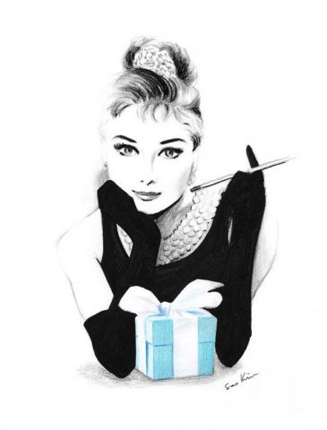 Soo Kim手绘美女时尚插画