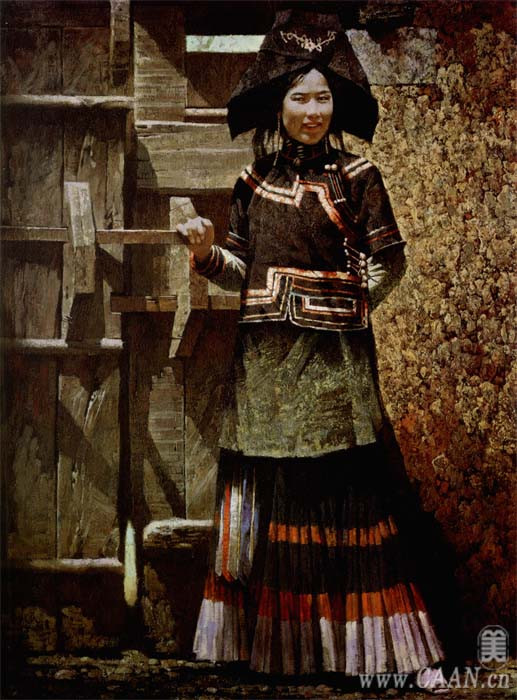 叶献民人物油画