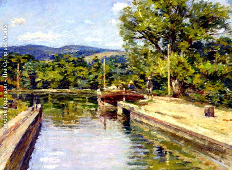 美国Theodore Robinson风景油画作品欣赏
