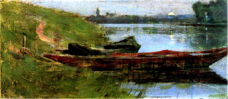 美国Theodore Robinson风景油画作品欣赏