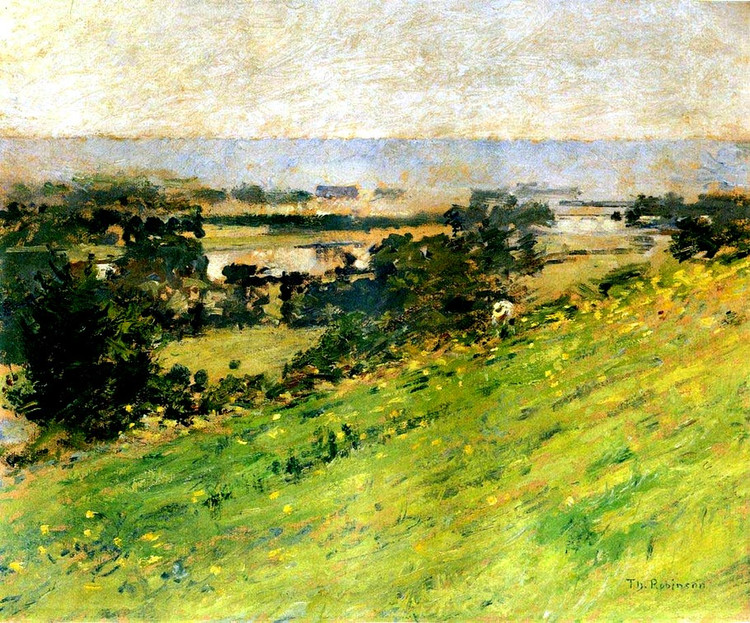美国Theodore Robinson风景油画作品欣赏
