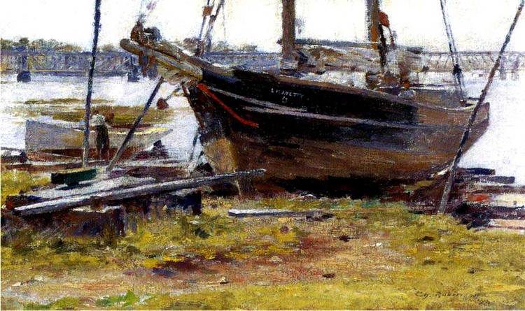 美国Theodore Robinson风景油画作品欣赏
