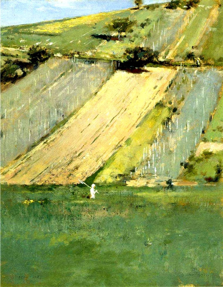 美国Theodore Robinson风景油画作品欣赏
