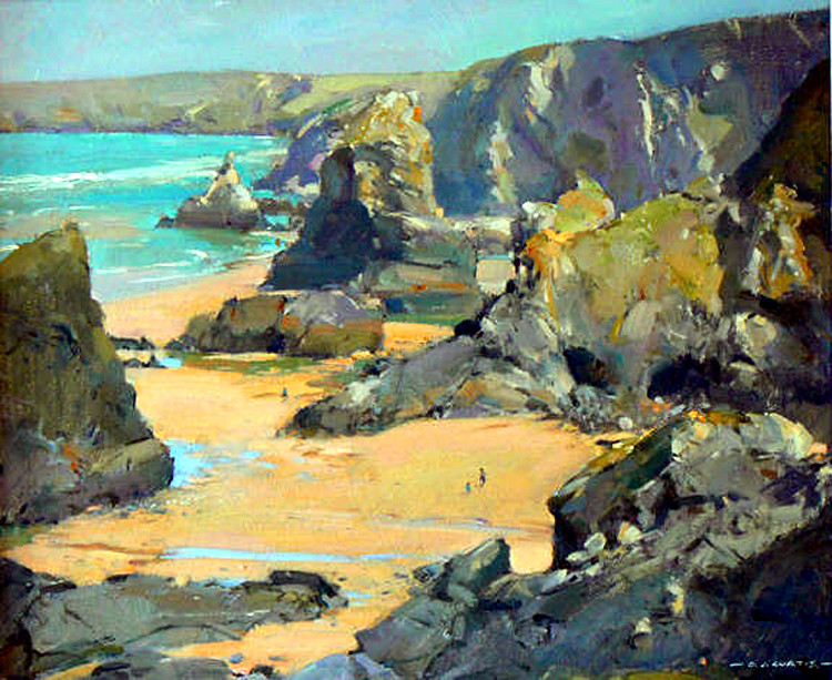 英国David Curtis风景油画