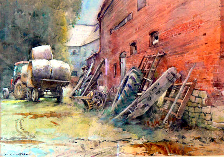 英国David Curtis风景油画