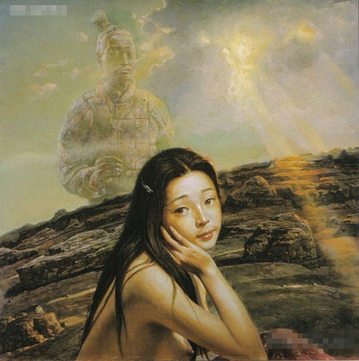 陈可之人物油画