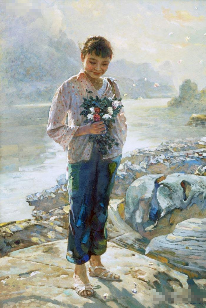 陈可之人物油画