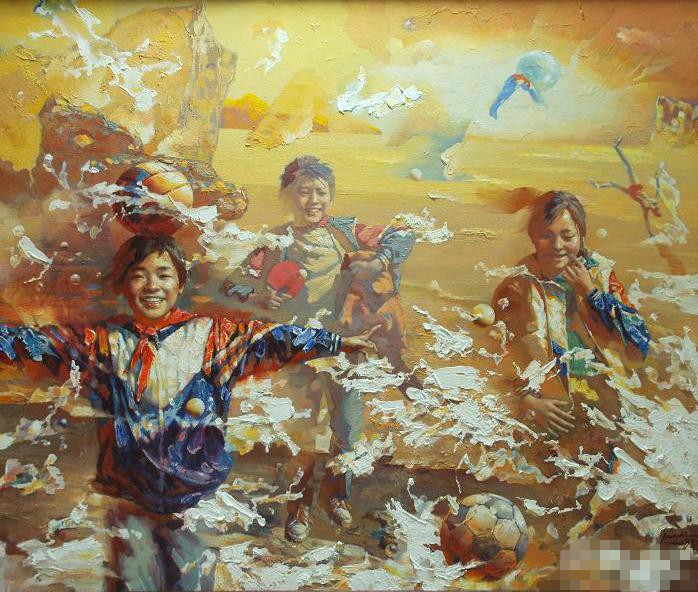 陈可之人物油画