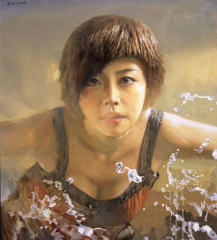 陈可之人物油画