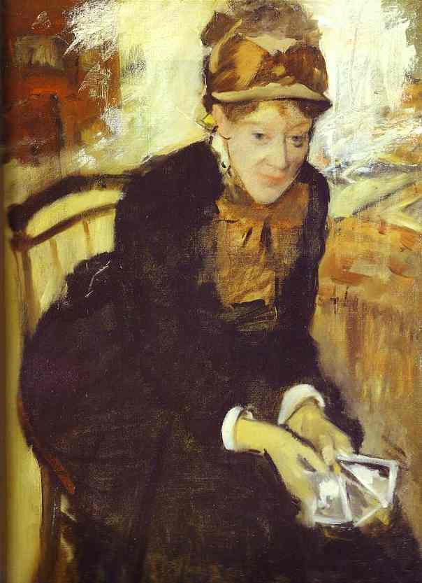 法国印象派画家埃德加·德加（Edgar Degas）人物油画三