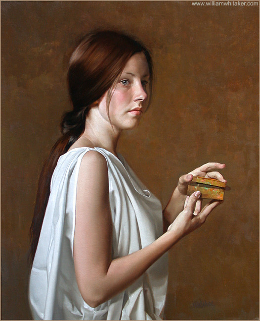 美国威廉·惠特克的（William Whi）人物绘画
