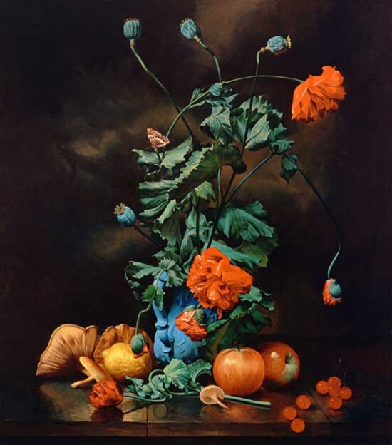 俄罗斯阿列克谢·安东诺夫（Alexei Antonov）静物油画