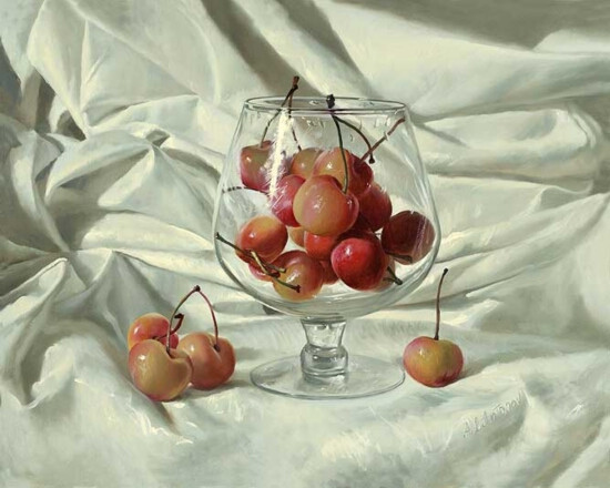 俄罗斯阿列克谢·安东诺夫（Alexei Antonov）静物油画
