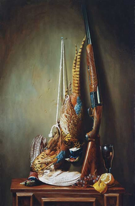 俄罗斯阿列克谢·安东诺夫（Alexei Antonov）静物油画