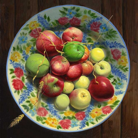 俄罗斯阿列克谢·安东诺夫（Alexei Antonov）静物油画