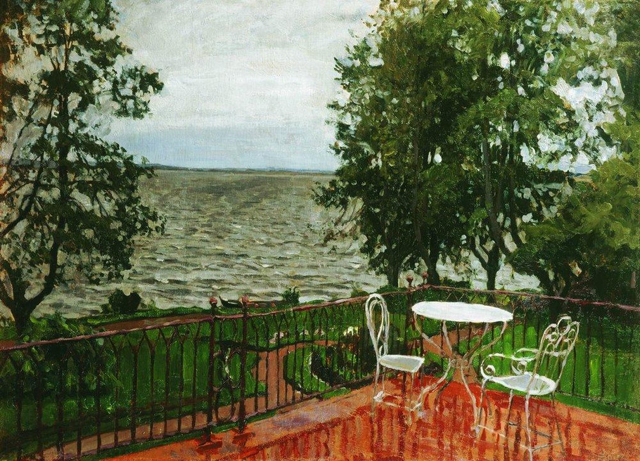 波兰斯坦尼斯·尤尼亚那维奇·茹科夫斯基（Stanislav  Yulianovich Zhukovsky）风景油画二